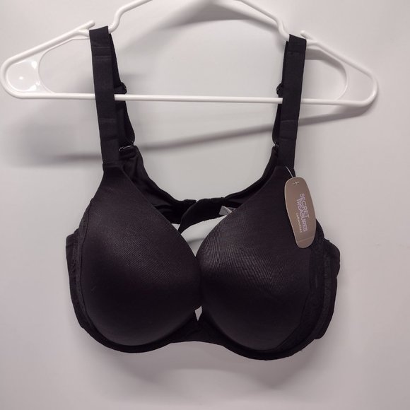 NWT! Black Secret Treasures Underwire Bra - Size 42D - Picture 5 of 5
